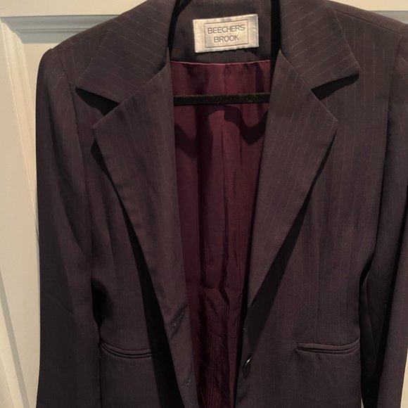 BEECHERS BROOK vintage pinstriped suit jacket - Medium - Picture 1 of 6